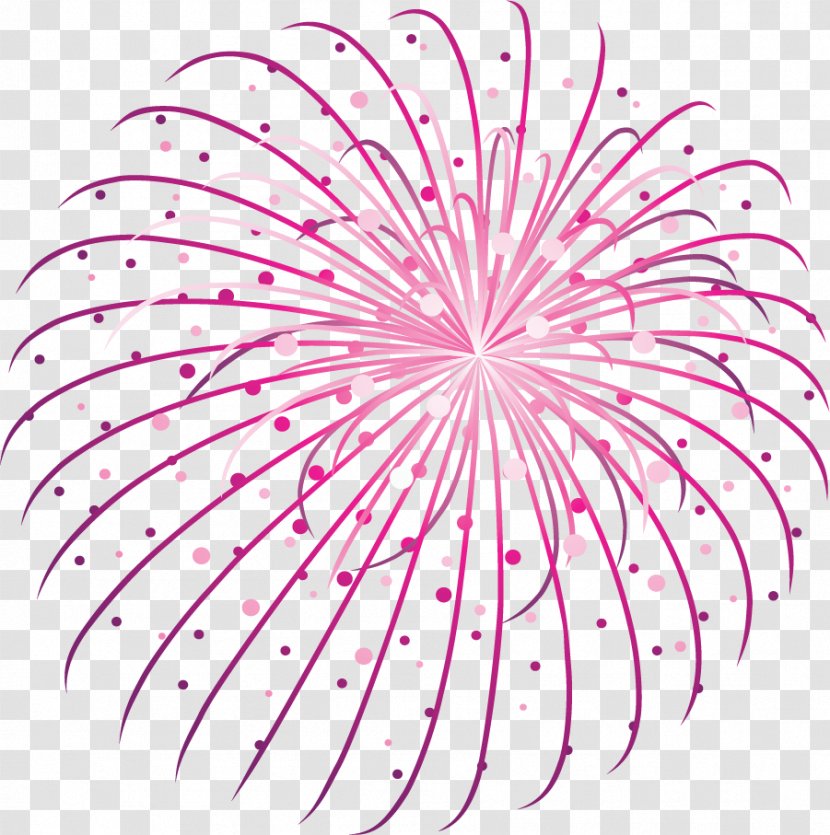 Fireworks Clip Art - Flower - Free Image Transparent PNG