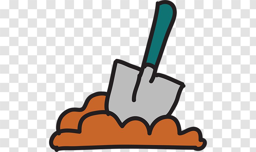 Shovel Digging Download Icon - Hand - Cartoon Transparent PNG