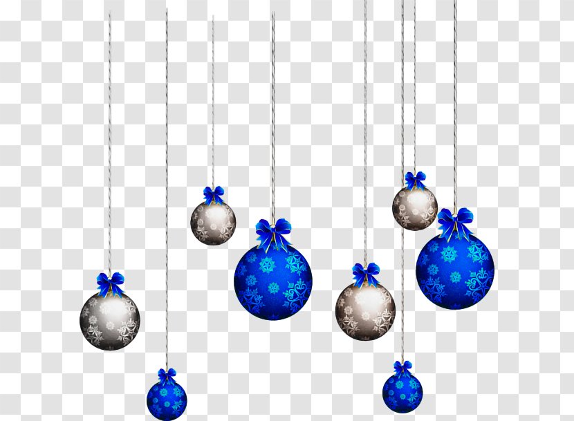 Christmas Decoration Cartoon - Blue - Interior Design Ceiling Fixture Transparent PNG