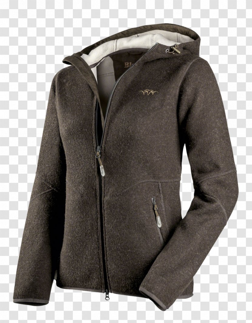 Jacket Hoodie Polar Fleece Zipper Pocket - Button - Wool Transparent PNG