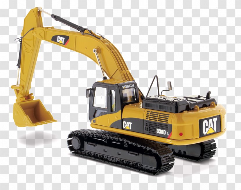 Caterpillar Inc. Excavator Die-cast Toy Hydraulics Komatsu Limited - Inc Transparent PNG