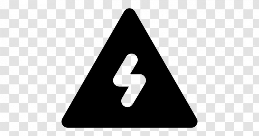 Number Brand Black And White - Triangle - Sign Transparent PNG