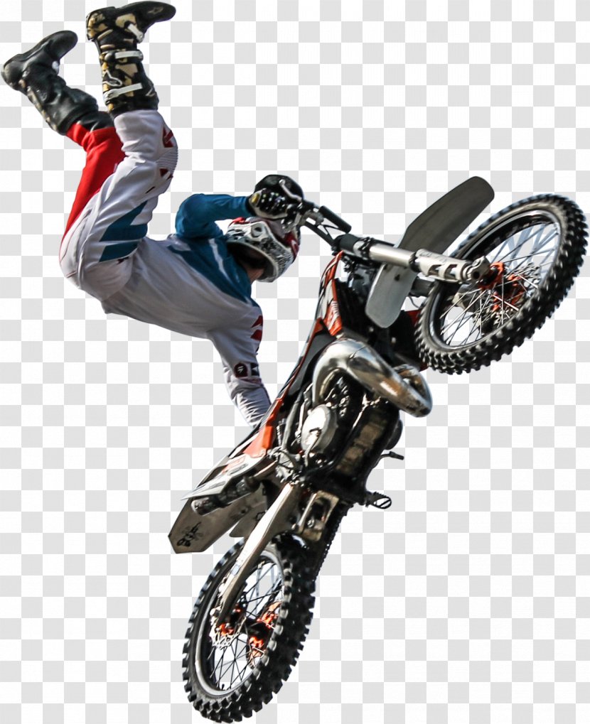 Motorcycle Stunt Riding Bicycle Motocross - Suzuki Rmz 450 - Race Promotion Transparent PNG