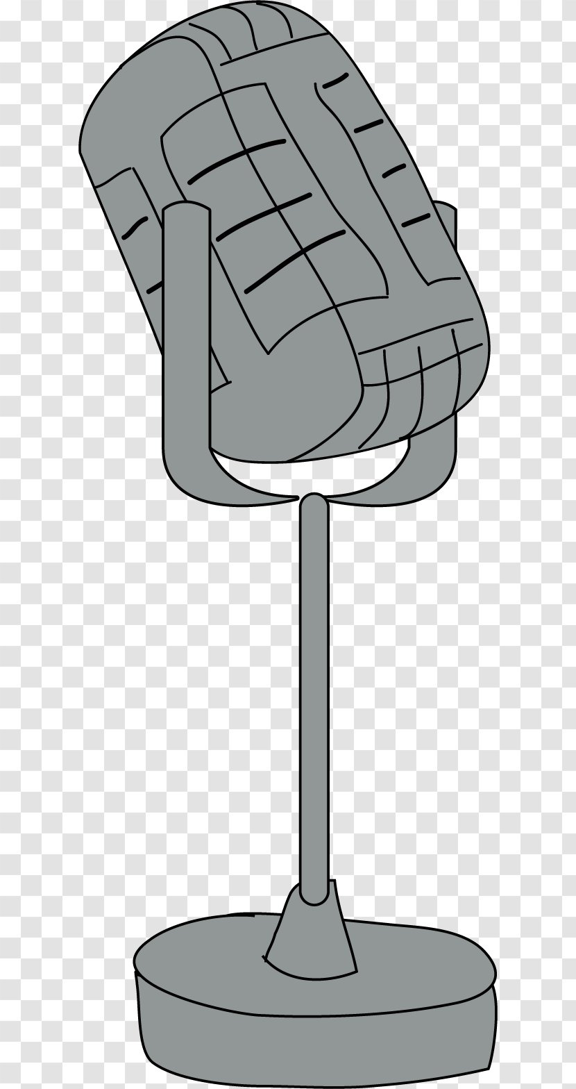 Microphone Icon - Table - Hand Painted Graffiti Transparent PNG