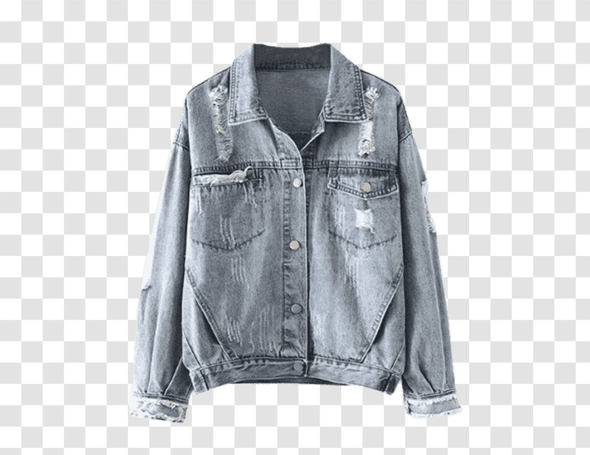 Jean Jacket Denim Jeans Clothing - Button Transparent PNG