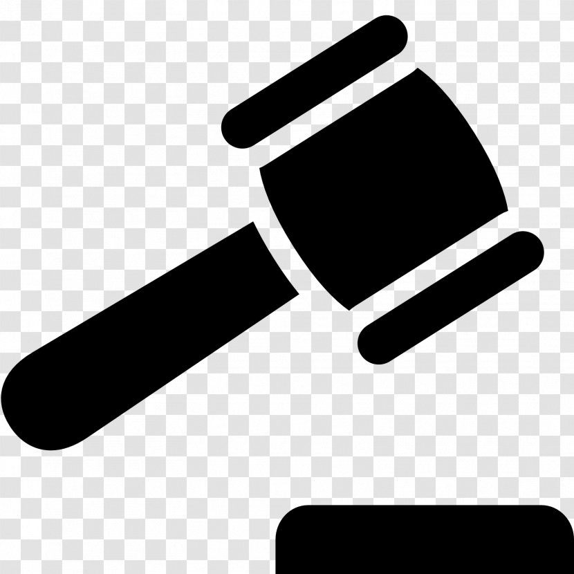 Lawyer Judge - Black And White Transparent PNG