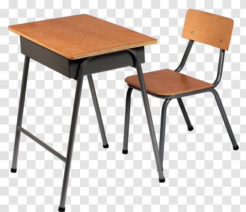 Table Carteira Escolar Chair School Furniture - Plywood - Cartoon Desk Transparent PNG