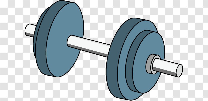 Dumbbell Barbell Weight Training Clip Art - Royaltyfree - Cliparts Transparent PNG
