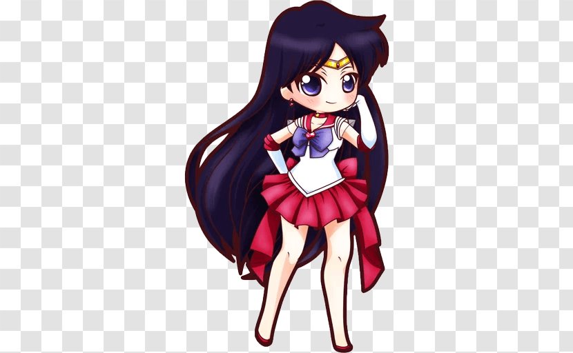 Chibiusa Sailor Moon Mars Tuxedo Mask Senshi - Cartoon Transparent PNG