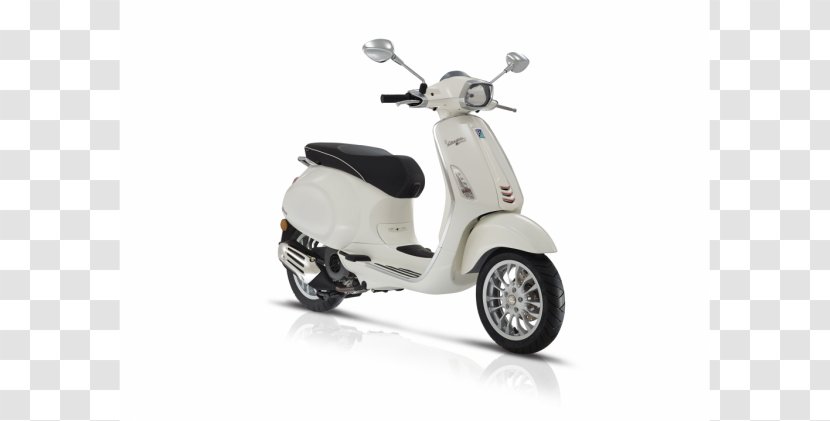 Scooter Vespa Sprint Motorcycle Piaggio - Motor Vehicle Transparent PNG