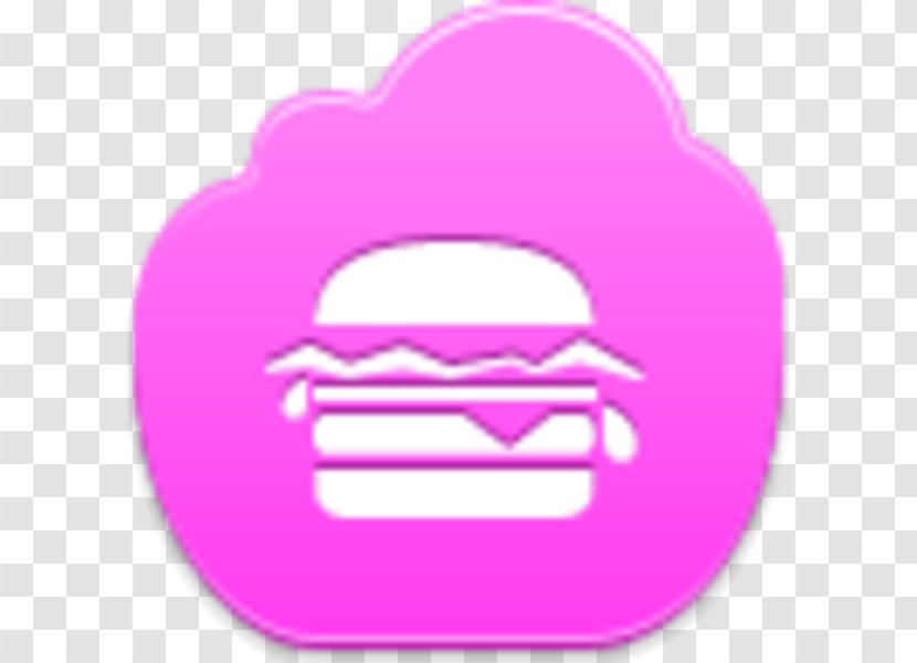 Hamburger Cheeseburger Fast Food French Fries - Magenta - Ham Transparent PNG