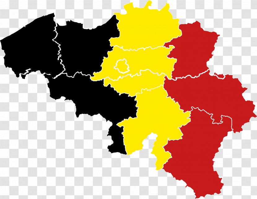 Flemish Region Provinces Of Belgium Wallonia Brussels Flag - World Landmarks Transparent PNG