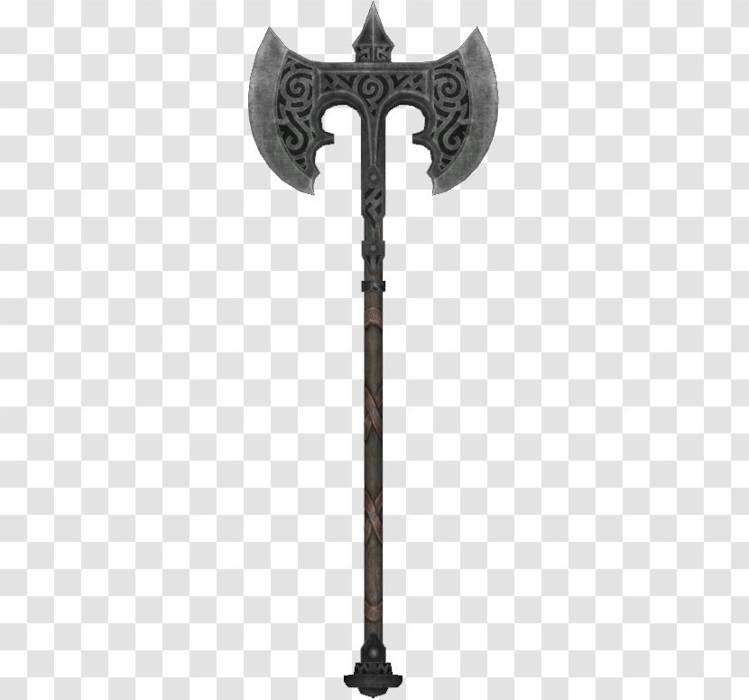 Battle Axe Weapon Dungeons & Dragons Pickaxe - Dragon - Steel Transparent PNG