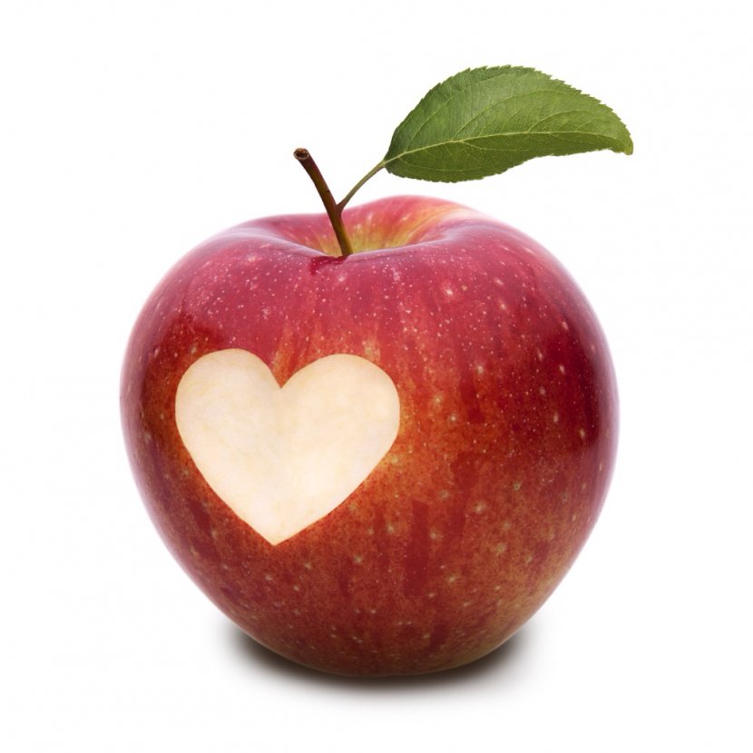 Apple Pie Heart Eating Health Transparent PNG