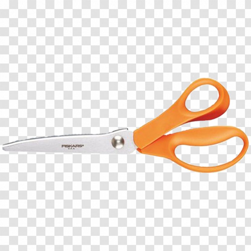 Fiskars Oyj Paper Scissors Cutting Pinking Shears - Textile - Tape Measure Transparent PNG