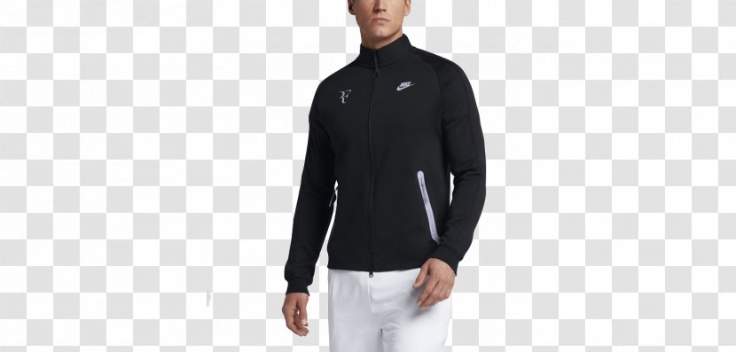 Jacket Nike Tracksuit Tennis Clothing - Roger Federer Transparent PNG