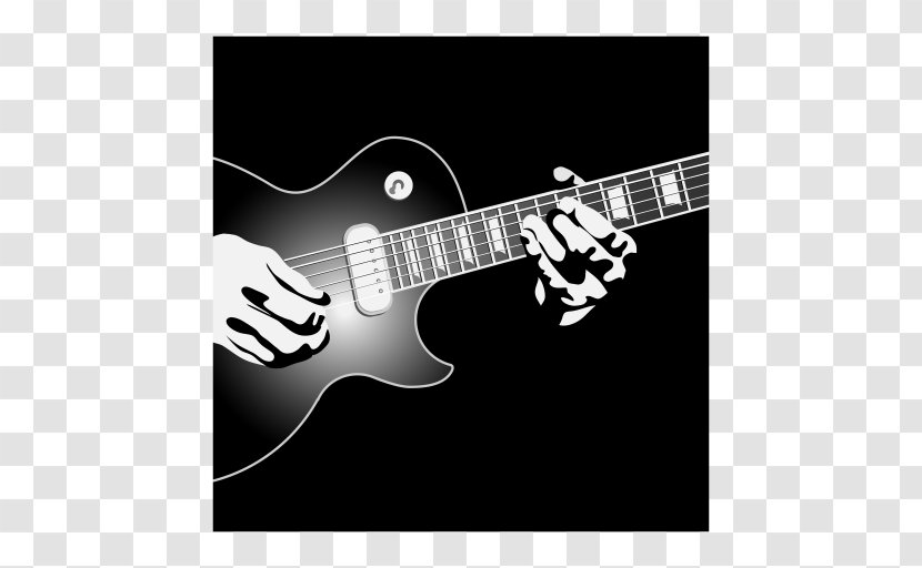 Guitarist Acoustic Guitar Royalty-free Bass - Cartoon Transparent PNG