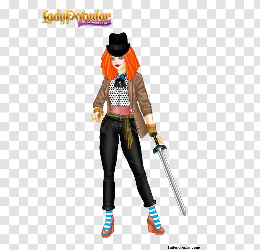 Lady Popular Fashion Television Show - Action Figure - Tweedle Dee Transparent PNG