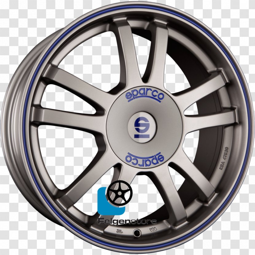 Alloy Wheel Sparco Autofelge Rallying Car Transparent PNG