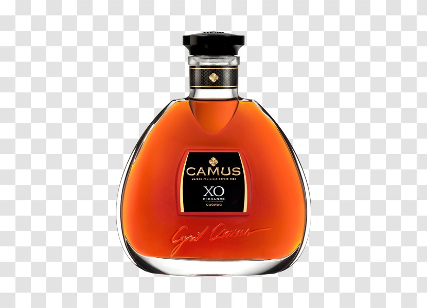 Camus XO Elegance Cognac Brandy Wine Transparent PNG