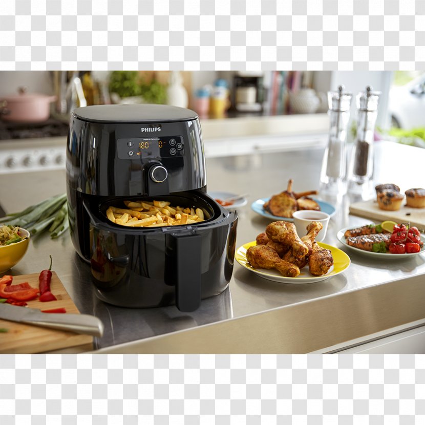 Philips Air Fryer Grill Pan Black Deep Fryers Avance Collection Airfryer XL HD9240 - Frying - Home Appliance Transparent PNG