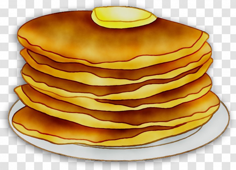 Pancake Yellow Junk Food - Breakfast - Dish Transparent PNG