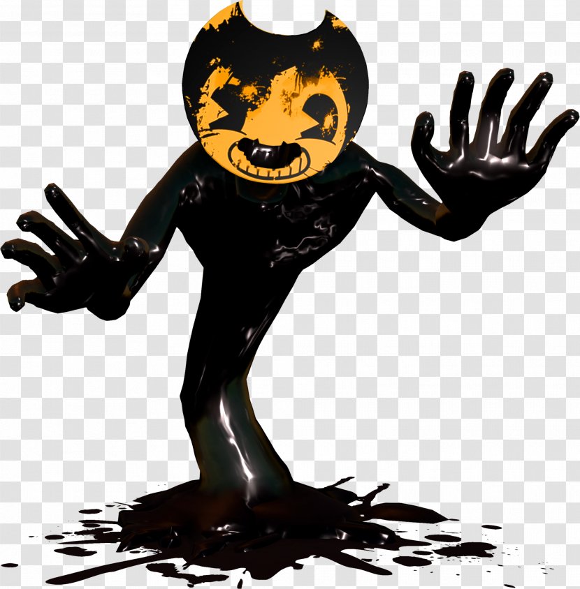 Bendy And The Ink Machine - Sticker - Gesture Searchers Transparent PNG