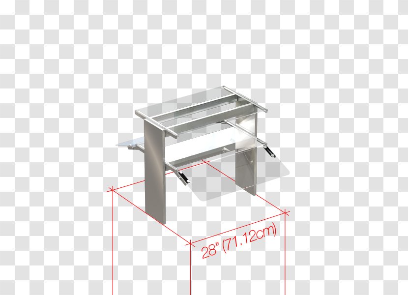 Angle Desk - Furniture - Double Twelve Display Model Transparent PNG