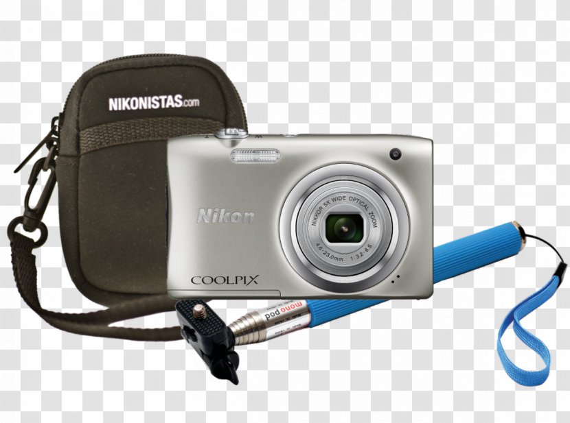 Point-and-shoot Camera Megapixel Nikon Photography - Lens Transparent PNG