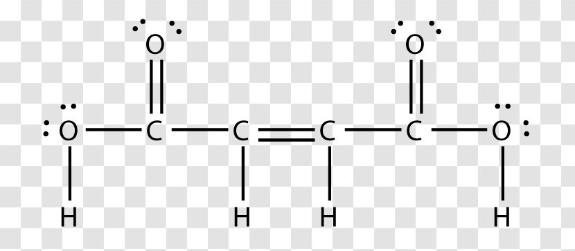 Lewis Structure Maleic Acid Acids And Bases Amino - Tree - Dot Formula Transparent PNG