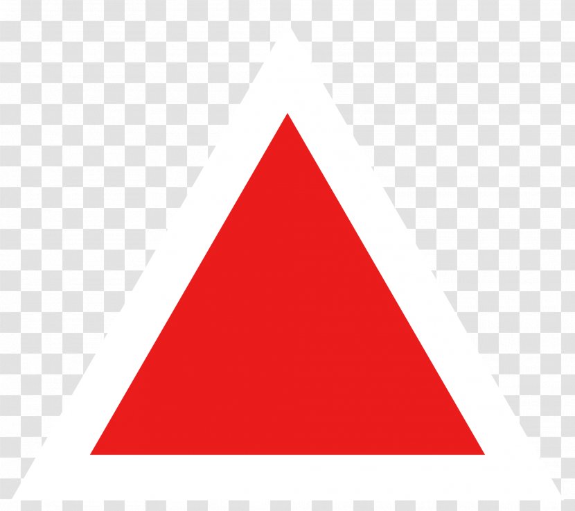 Triangle Area Red Brand - Pic Transparent PNG