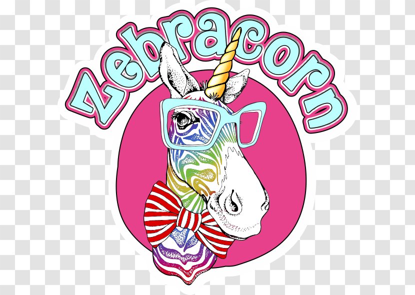 Party The Zebracorn: Adventures Of Zizou And Friends Royal Bake Off Birthday Book - Heart Transparent PNG