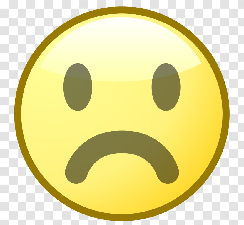 Emoticon Smiley - Blue Screen Of Death - Sad Transparent PNG