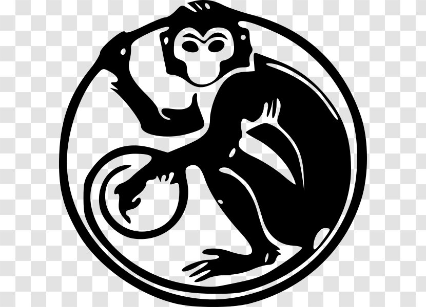 Monkey Chinese Zodiac New Year Astrological Sign Transparent PNG