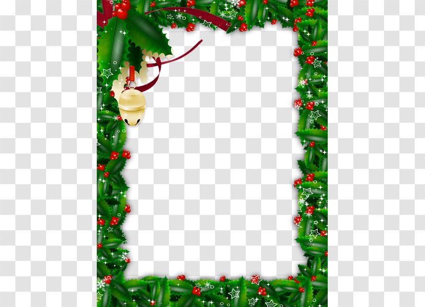 Christmas Tree Picture Frame - Spruce - HD Transparent PNG