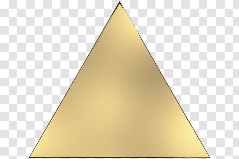 Yellow Background - Pyramid - Cone Transparent PNG
