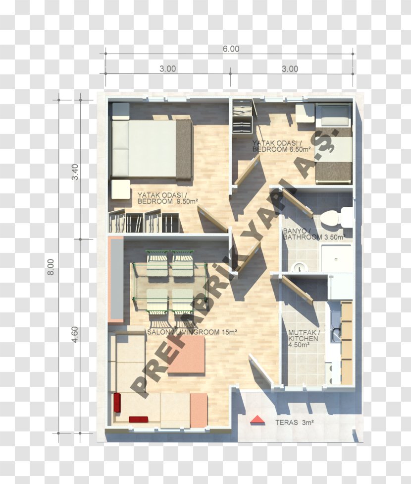 Floor Plan House Intermodal Container Kế Hoạch Room - Architecture Transparent PNG