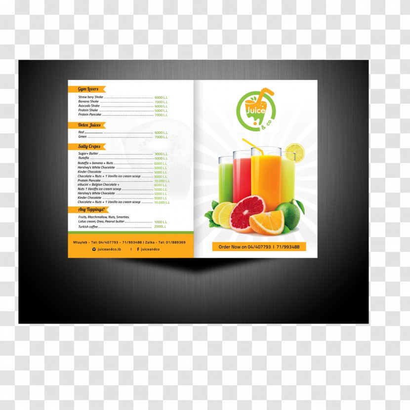 Juicer Brand Table Mixer - Juice - Business Flyer Transparent PNG