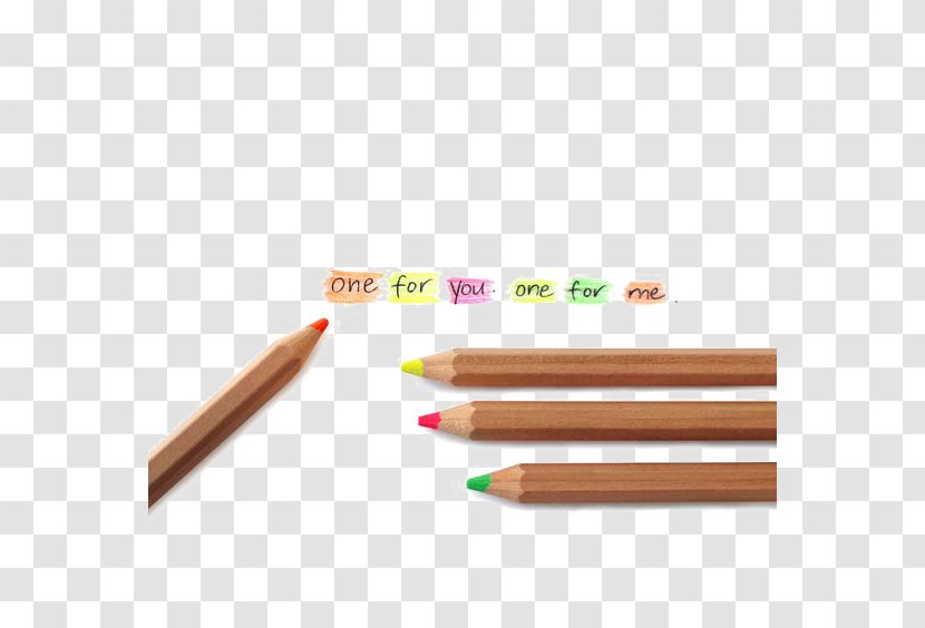 Colored Pencil Stationery - Pencils Transparent PNG