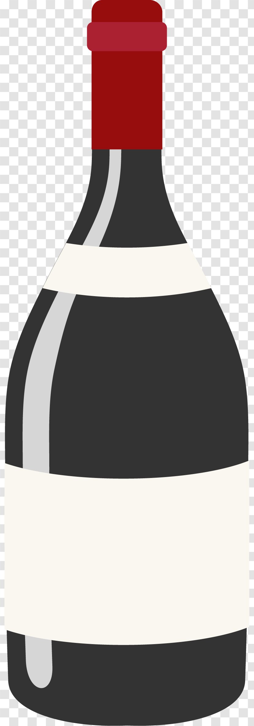 Red Wine Bottle Drawing - Animation - Cartoon Transparent PNG