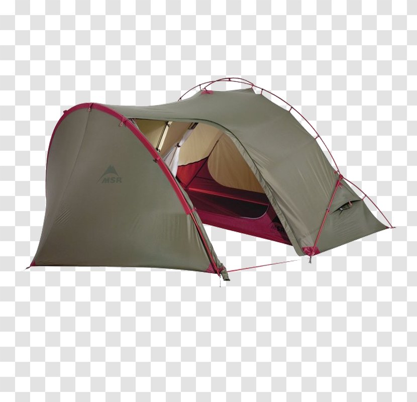 MSR Hubba NX Mountain Safety Research Tent Outdoor Recreation - Hiking - Bicycle Touring Transparent PNG