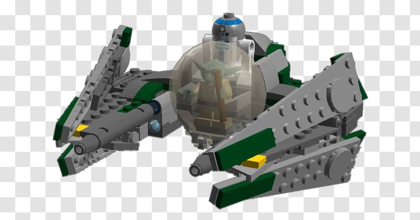 Yoda Star Wars: Jedi Starfighter R2-D2 Anakin Skywalker LEGO - Lego Wars - Spaceship Directions Transparent PNG