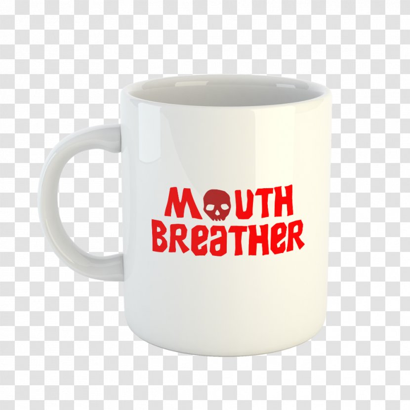 Coffee Cup Mug Product Font - Tableware - Mouth Breather Stranger Things Transparent PNG