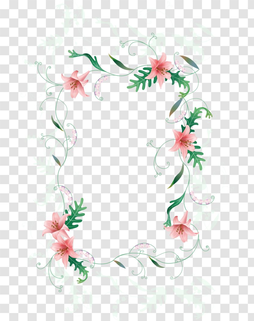 Floral Design Flower Rose Family Illustration - Picture Frames - Stargazer Lily Transparent PNG