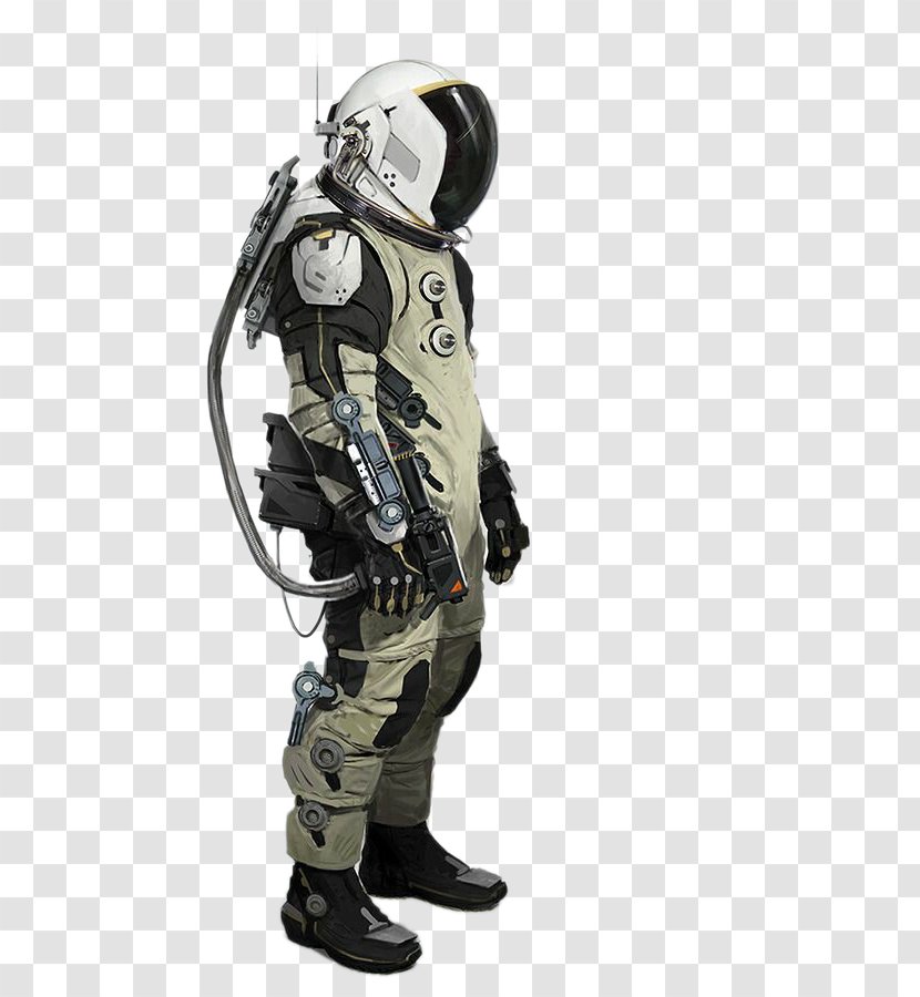 Space Suit Science Fiction Astronaut Mark III - Character Transparent PNG
