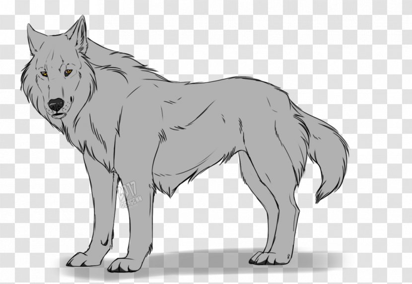Dog Canidae Snout Line Art Drawing - Artwork - Wolf Transparent PNG