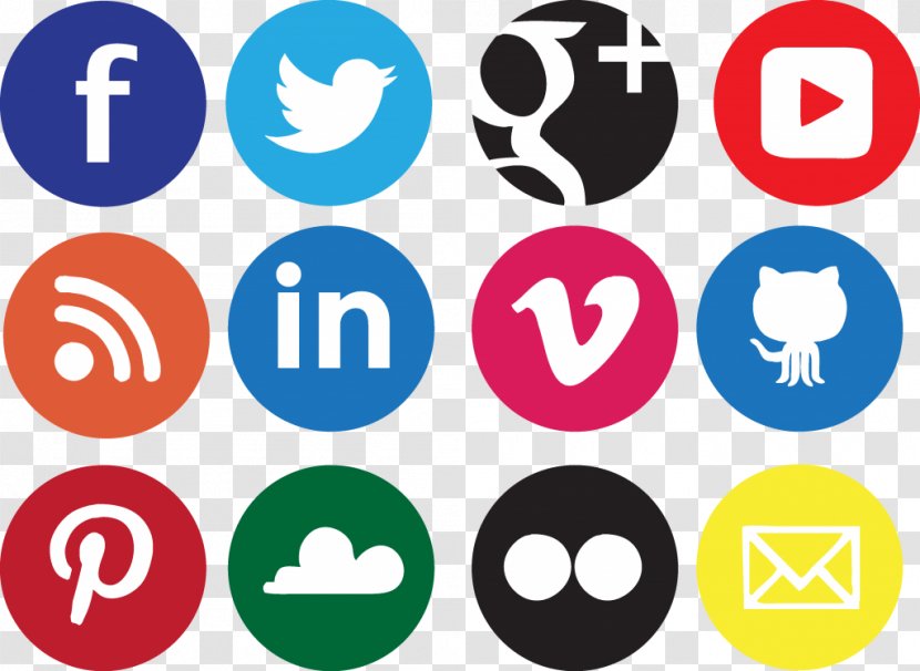 Social Media Network Icon Design - Linkedin - Icons Transparent Background Transparent PNG