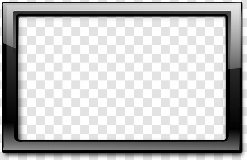 Black And White Board Game Pattern - Area - Border Frame Pic Transparent PNG