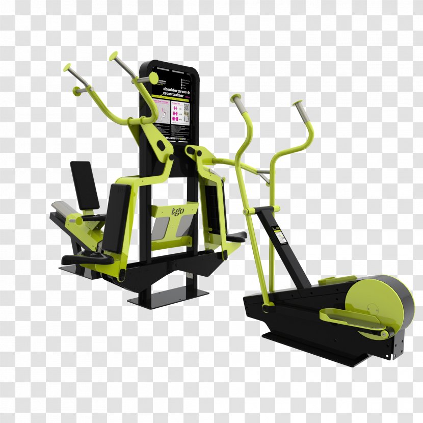 Outdoor Gym Exercise Equipment Elliptical Trainers Machine Fitness Centre - Park Transparent PNG
