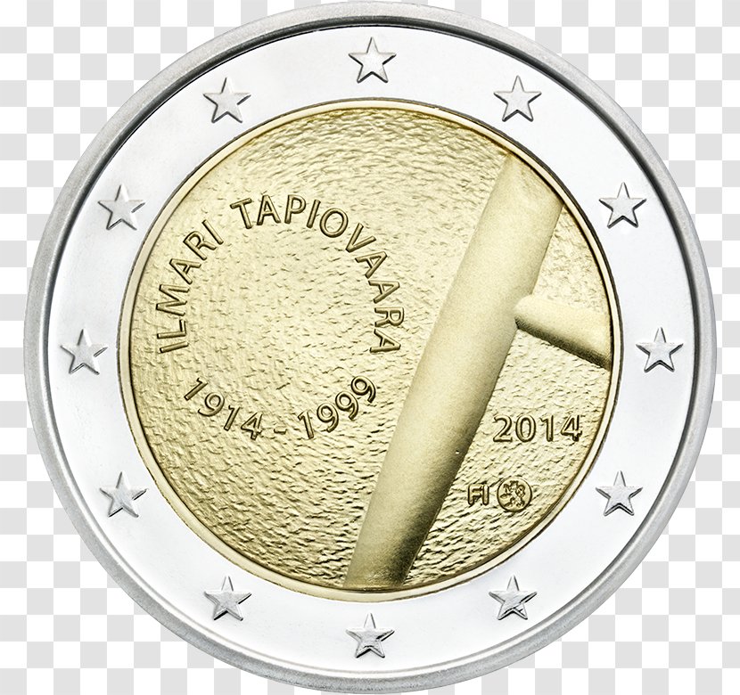 Finland 2 Euro Commemorative Coins Coin Transparent PNG